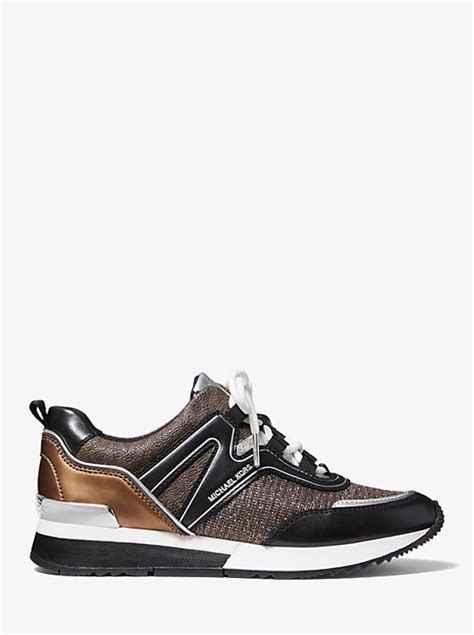 pippin mixed-media trainer michael kors|Toni Mixed.